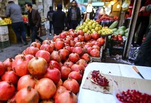 بازار شب یلدا؛ شلوغ و پر جنب و جوش