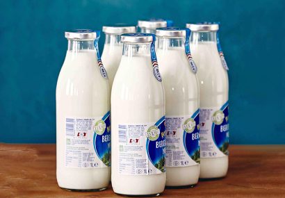 شیر بدون آلومینیوم گام سبز «برگ‌لندمیلک» برای کاهش کربن