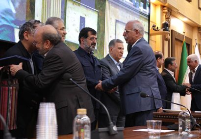 قدردانی رییس اتاق ایران از رییس هیات مدیره صنایع غذایی دلپذیر