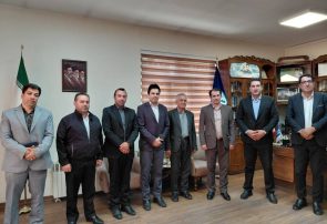 دیدار مدیرعامل شرکت شیر پاستوریزه پگاه آذربایجان شرقی با مدیرکل دامپزشکی استان در جهت رفع موانع تولید
