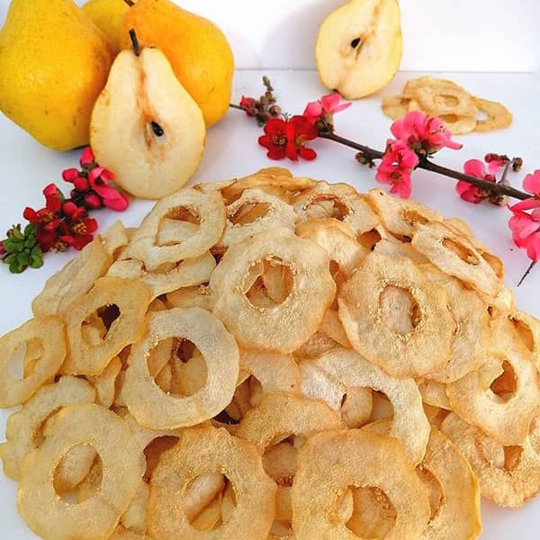 طرز تهیه چیپس گلابی