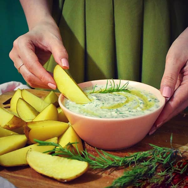 طرز تهیه دیپ لوبیا سفید