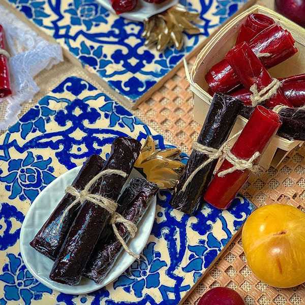 طرز تهیه لواشک بلوبری