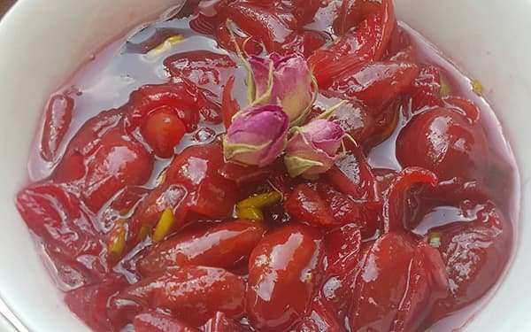 طرز تهیه مربای پوست پسته