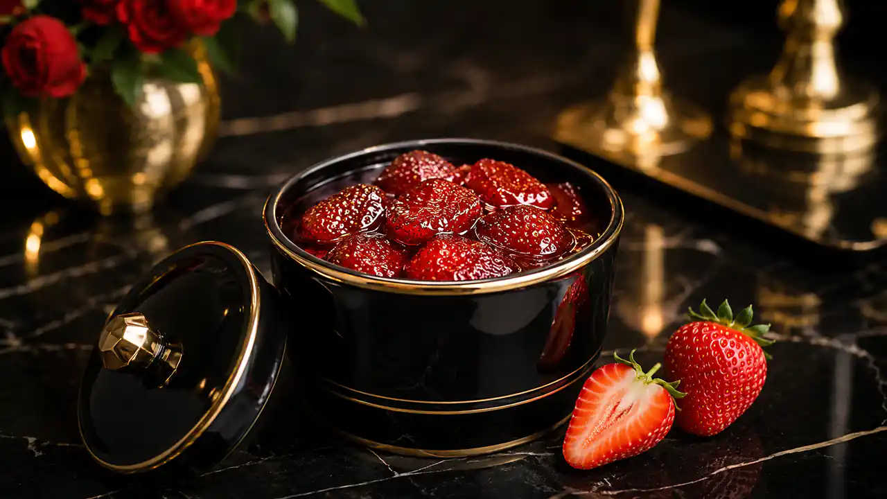 طرز تهیه مربای توت فرنگی