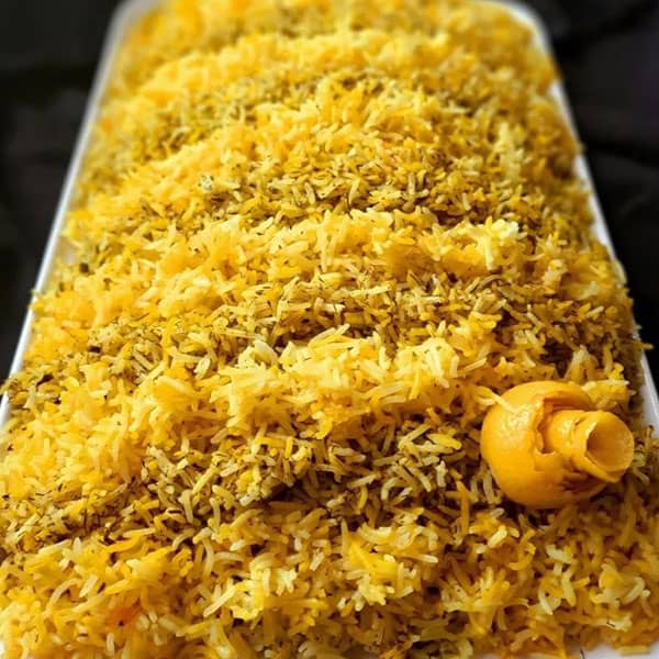 طرز تهیه سبزی پلو با سبزی خشک
