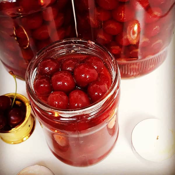 طرز تهیه ترشی آلبالو